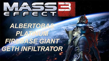 Mass Effect 3 multiplayer Platinum geth Infiltrator with Javelin