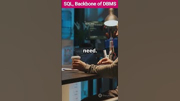 SQL, the Backbone of DBMS #DBMS #SQL #Shorts #AcademyOfAmy