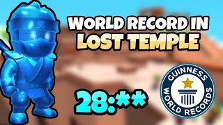 🛕OFFICIAL LOST TEMPLE WORLD RECORD🛕- Stumble Guys screenshot 3