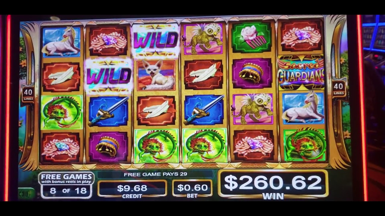 HIT THE MAJOR PROGRESSIVE AND FREE GAME FEATURES KICKAPOO CASINO YouTube