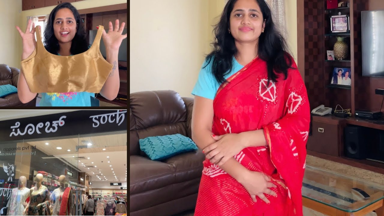 Saree Shopping 🛍️ @ Soch 🥰🛍️Mall of mysore