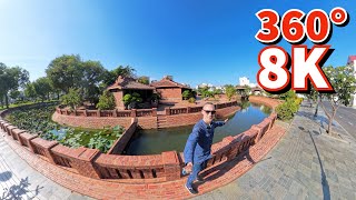 360 видео! Муйне сегодня, город Фантьет, Вьетнам 4К