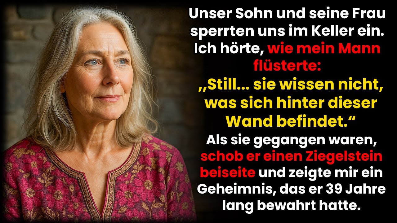 Unser eigener Sohn sperrte uns im Keller ein, um das Haus zu nehmen. Mein Mann flüsterte; ‚Still…‘