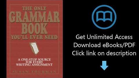 The Only Grammar Book You