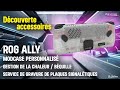 Custom ROG Ally Modcase, Backplate pratique et sympa!(réduction de 10%)