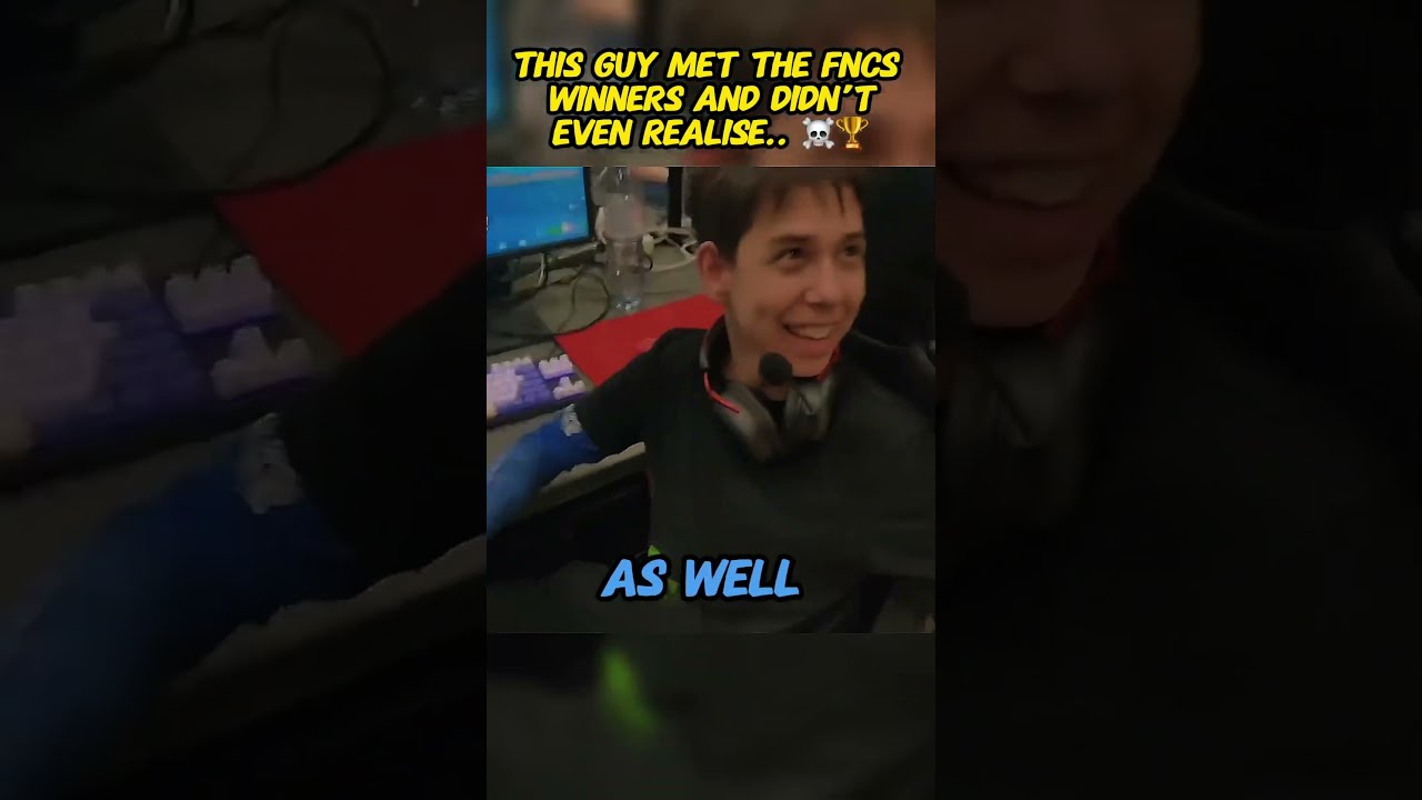 He Met The FNCS Winners And Didn T Realise Fortnite Fncs Merstach Malibuca Fortnitecompetitive