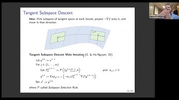 David H. Gutman: Coordinate Descent Without Coordinates