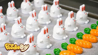 How to make amazing meringue cookies - Cute Character Meringue Cookie