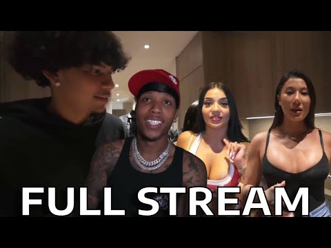 APRIL 13 - 2 MAN COOKING WITH EX, BOXING LESSONS, IRL STREAM (FT. CHIBU, GARA)