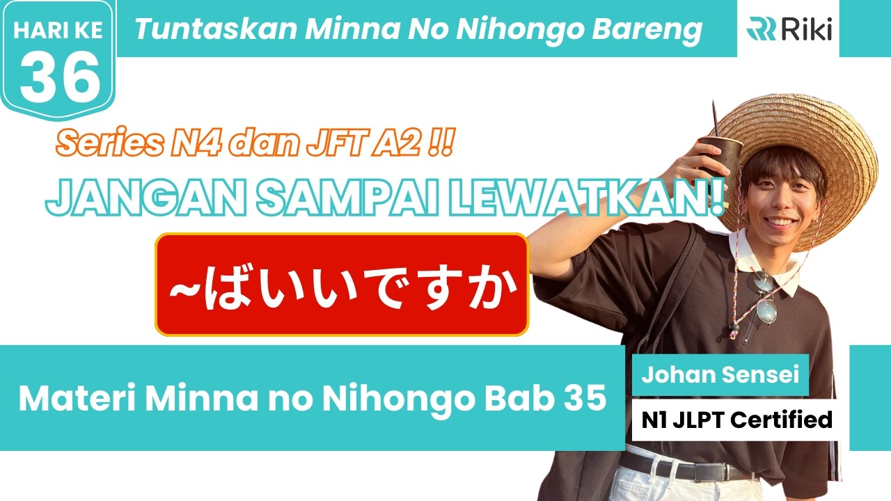 RAHASIA!! 😱 Cara PAHAMI ~ばいいですか ✨ Tanpa Mikir Panjang! 🧠💥