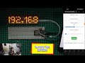 Membuat Running Text MAX7219 dengan ESP8266 - Project ESP #9