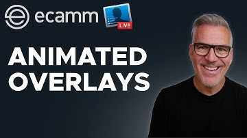 How To Use Animated Overlays in Ecamm Live