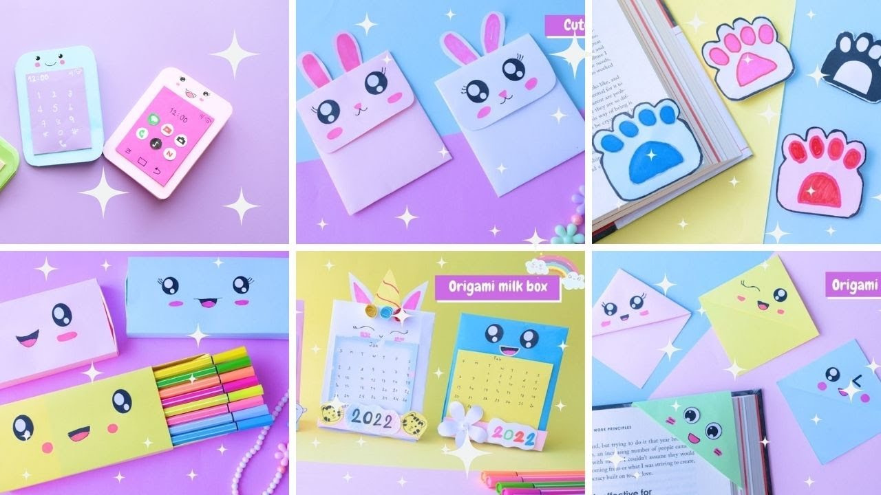 EASY CRAFT IDEAS || School Craft Idea || DIY Origami Craft || School ...