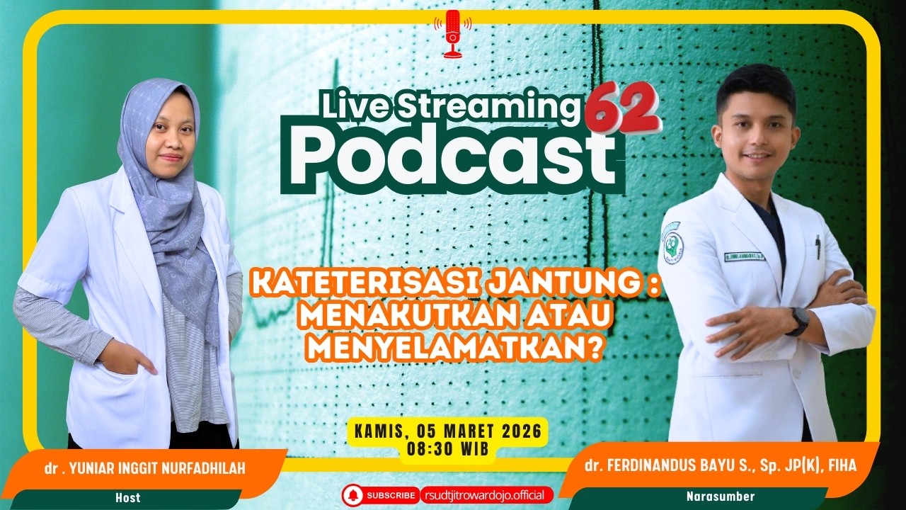 🔴LIVE Obras Cinta #62 Kateterisasi Jantung: Menakutkan atau Menyelamatkan  | dr. F. Bayu S., Sp. JP