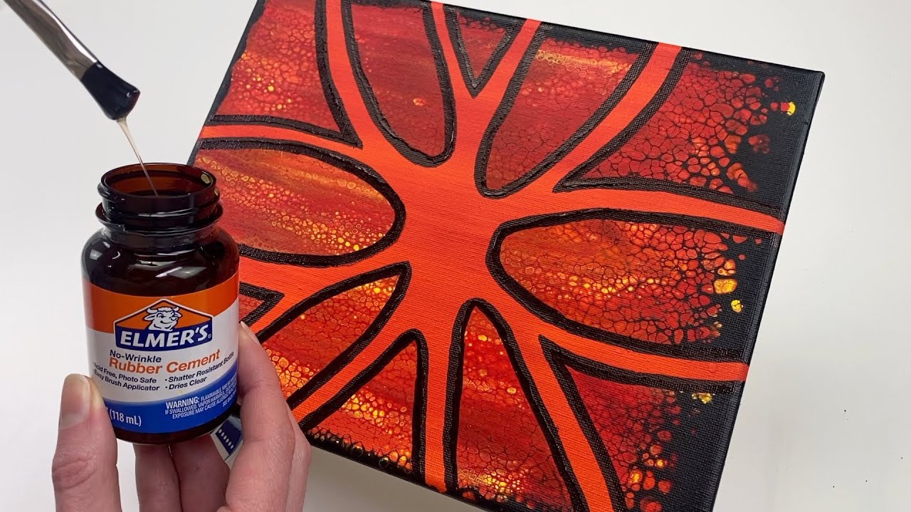 54. RUBBER CEMENT!? + Acrylic Swipe