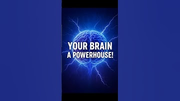 Your Brain: A Powerhouse! #BrainPower #Electricity #ScienceFacts #MindBlown #Shorts #Neuroscience
