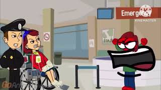 Boris The Teeth Guy Pushes Doris Off the Building (CENSORED)