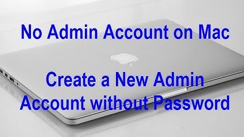 No Admin Account on macOS Mojave/High Sierra? Here