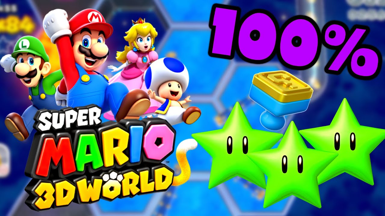 Star6 Starway 🎪 Super Mario 3D World Switch + Wii U 🎪 All