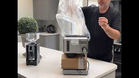 Unpacking the Rancilio Silvia V6 and the Eureka Mignon Specialita Home Coffee Grinder.