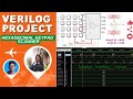 Verilog Project | Hexadecimal Keypad Scanner and Encoder | XILINX | Vivado