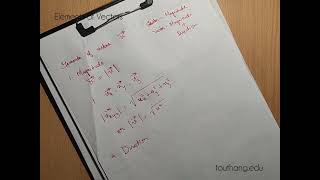 Elements of Vectors | Basic Physics, DMIT, AHS SEM I (Part 5 of Unit 1)