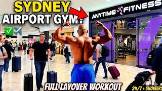 Sydney Airport Gym: Full Layover Workout at Anytime Fitness
