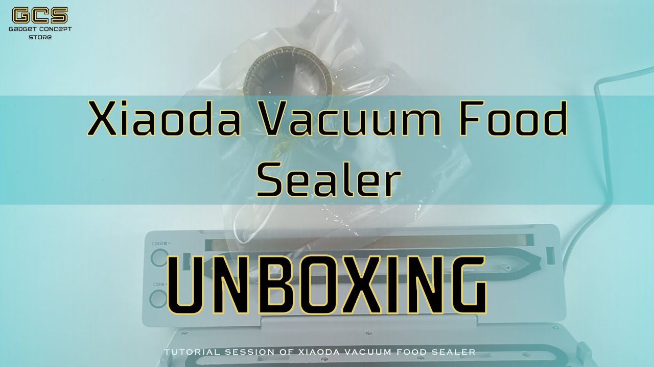 Xiaoda Vacuum Food Sealer Unboxing YouTube