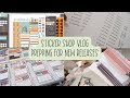 Shop Vlog | Getting ready for October new releases