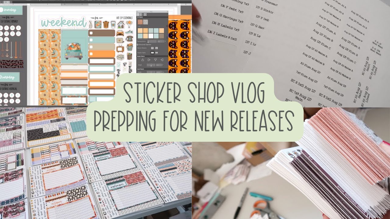 Shop Vlog | Getting ready for October new releases - YouTube