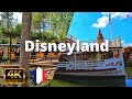 [4K] Paris Excursion - Disneyland Boat and Train attraction