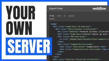 How to host Webflow on your own server for FREE
