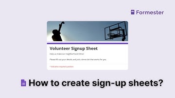 How to Create a Signup Sheet in Google Forms (Simple Steps!)