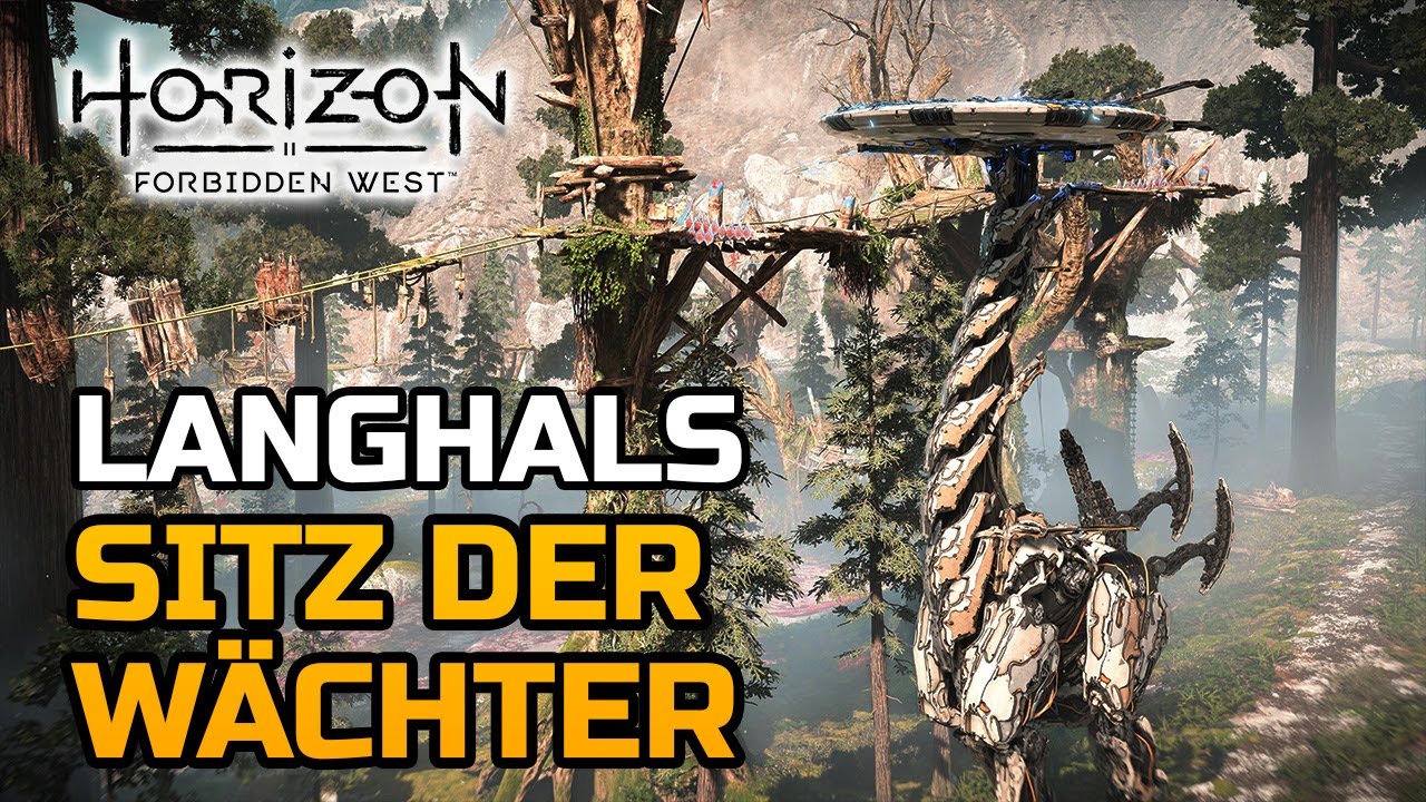 Horizon Forbidden West Der Sitz Der Wächter Langhals: Sitz der Wächter - Horizon Forbidden West - YouTube