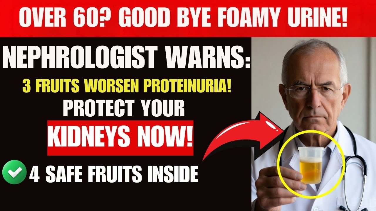 Goodbye Proteinuria! Top 4 LOW-POTASSIUM Fruits Seniors MUST Have and 3 You Should NEVER Touch