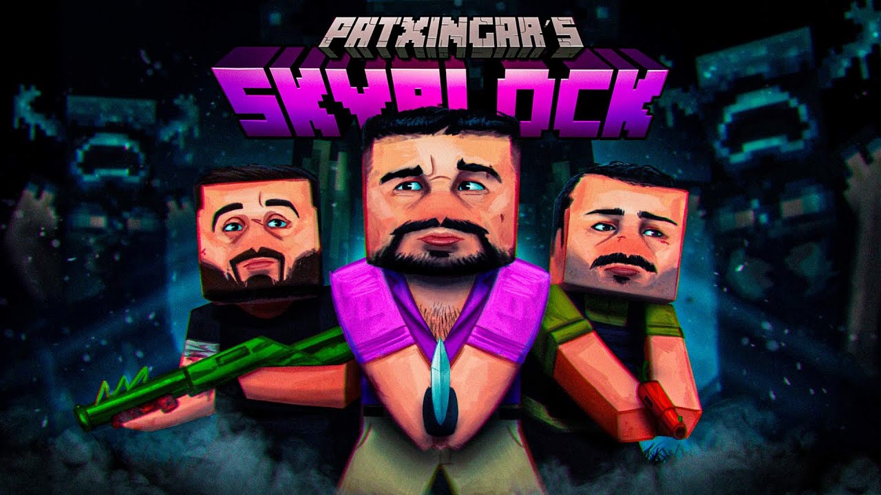 LA ISLA DEL TERROR: LOS WARDEN 🔇 - SKYBLOCK ft. Andrés y Guille #5