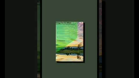 Image hover effect by HTML or CSS#short#YouTubeshorts