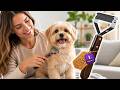 Effortlessly remove mats and tangles with ease, pet grooming and shedding brush, Kiso Eslo pet comb