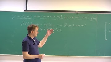Benedict von Harling: Minicourse on Cosmological Phase Transitions and Gravitational Waves - Class 1