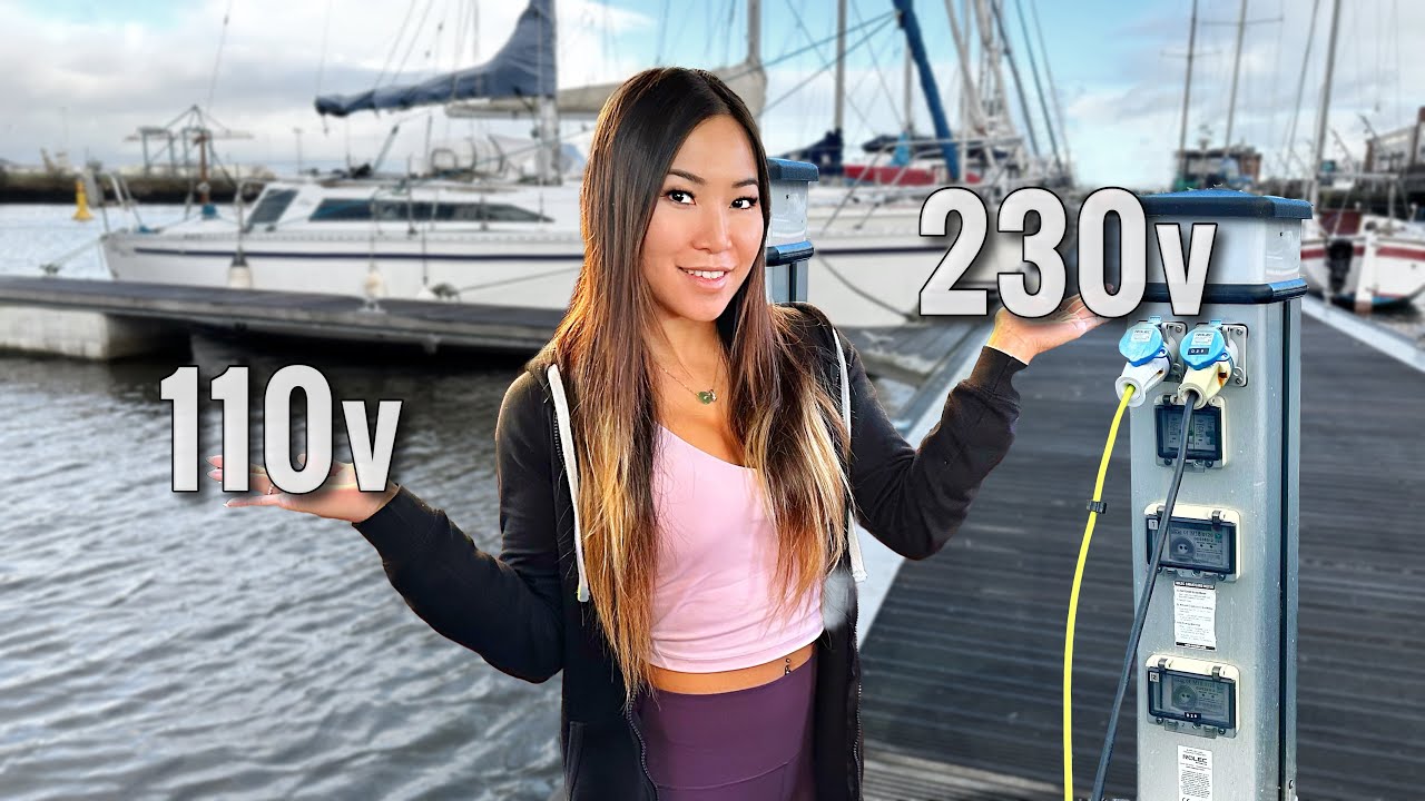 Bringing our 110v AMERICAN SAILBOAT to EUROPE – Ep 124