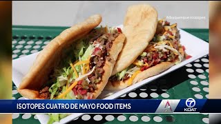 Albuquerque Isotopes unveil special menu for Cuatro de Mayo Mariachis game