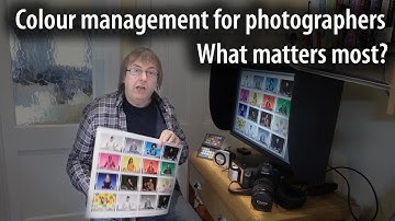 How much colour management do you need? Which aspects are essential for photography