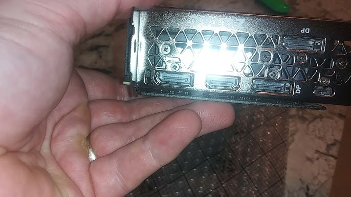 Unboxing open box Zotac RTX 2080 TI graphics card, from zotacusa.com.