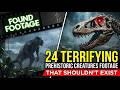 24 Terrifying Documented Prehistoric Creatures Footage That Shouldn’t Exist #dinosaur