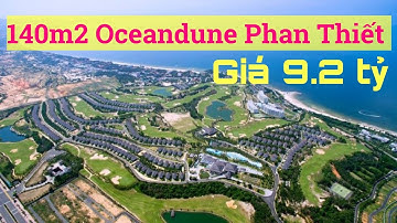 Lô đất 140m2 siêu đẹp tại Phố biển Oceandune Phan Thiết
