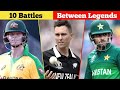 5 Famous Cricket Battles Between Legends