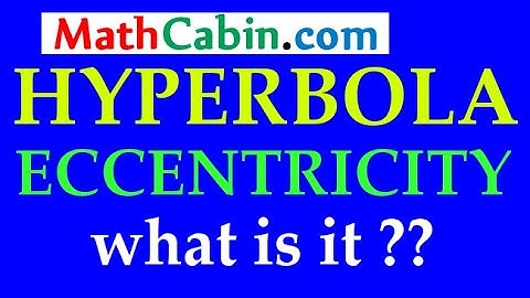 Hyperbola ECCENTRICITY problem ! ! ! ! !