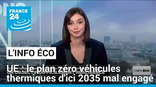 Zéro voiture thermique vendue dans l'UE en 2035 : un objectif difficilement réalisable