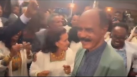 New Eritrean Music 2024 - Eritrean President Isaias Afeworki dances at Eritrean Festival 🇪🇷🇪🇷