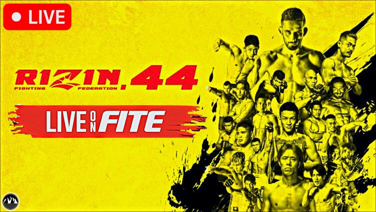 RIZIN.44 LIVE STREAM MMA and KICKBOXING FIGHT COMPANION RIZIN Fighting Federation Watch Along